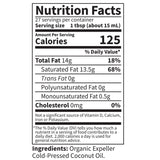 Raw Organic Extra Virgin Coconut Oil (14 Fluid Ounces)