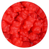 Juju Cinnamon Bears, 1 Pound Bulk Bag, Firm & Chewy Candy, Cinnamon Candy, Red Candy, The Hampton Candy Company