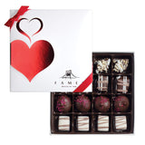 Holiday Chocolate Gift Set, Holiday Gift for Friends, Coworkers, Dairy Free.