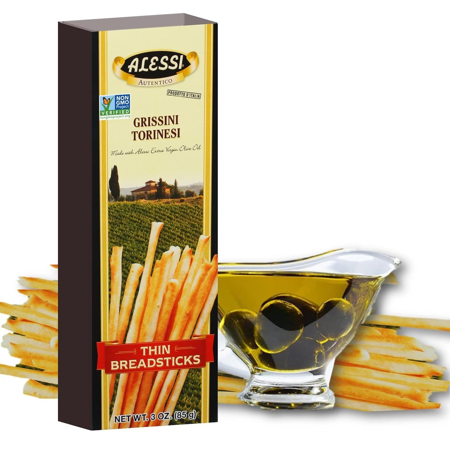 Alessi Thin Breadsticks - 3 oz
