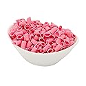 Pink Chocolate Curls Topping, OliveNation Pink Chocolate Curls for Cake Decorating, Elegant Edible Decoration - 1 lb