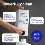 ATTITUDE Liquid Laundry Detergent Refill, EWG Verified, HE Compatible, Plant-Based & Vegan, Natural Laundry Soap, Citrus Zest Scent, 160 Loads, 135.26
