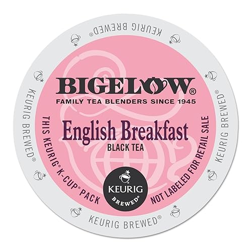 Bigelow K-Cup Portion Pack for Keurig Brewers, English Breakfast Tea, 24 Count