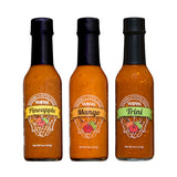 Grandma's Trini, Mango & Pineapple Pepper Sauce Variety Pack | NON GMO, Vegan, Gluten Free, Low Sodium, Low carb | Incredible Flavor and Kick of Heat