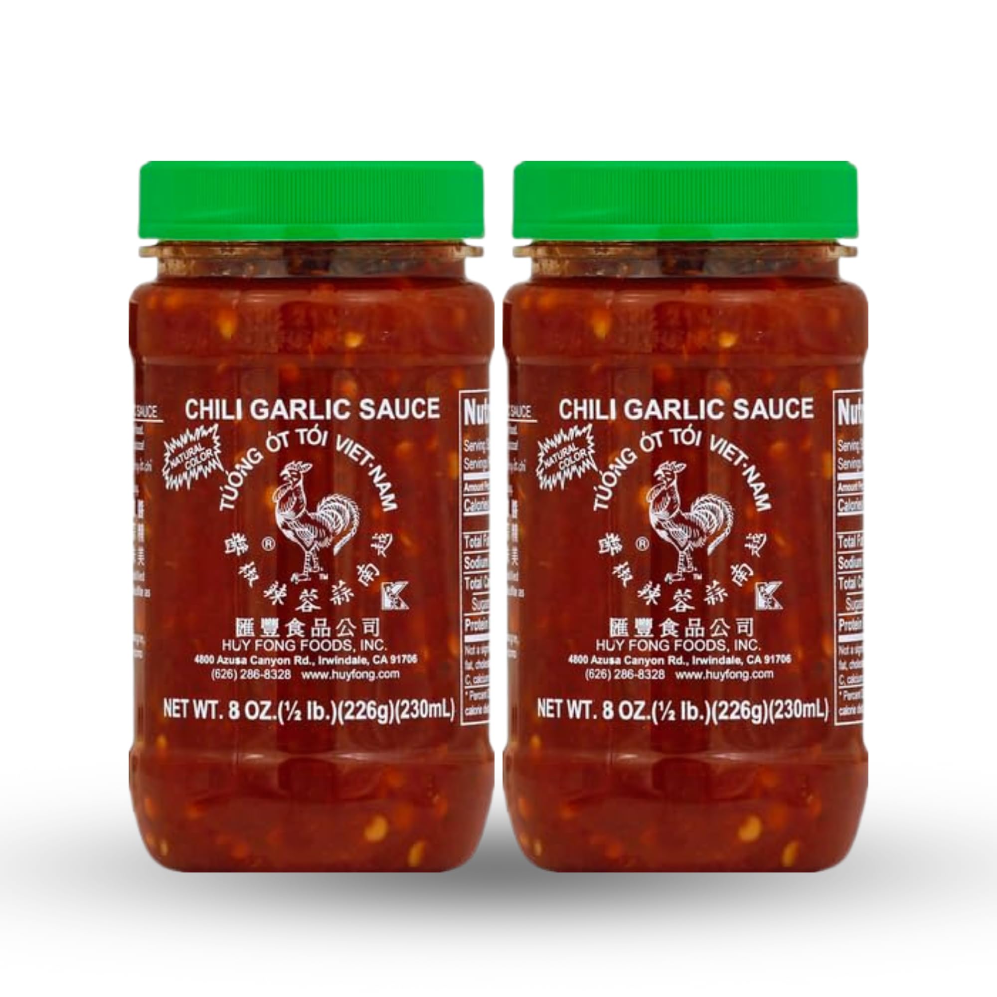 Asian Chili Sauce Bundle. Includes Two-18 Oz of Hoy Fong Chili Garlic Sauce Food Comes with Good For My Home Box! Sauces, Dipping, Marinades,