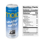 MOJO Coconut Water | Hydration Drink & Sports Drink | Electrolytes Beverage | Vitamin B & C | Hydration Drink for Skin & Body | 11.1 Oz (Pack Of 12)