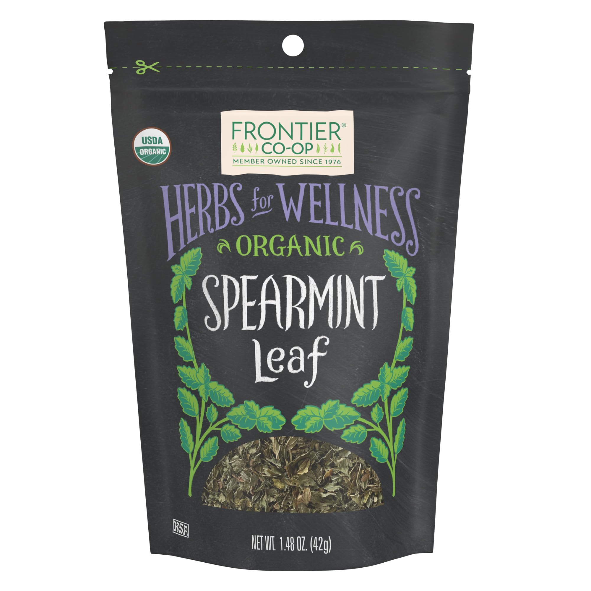 Frontier Co-op Organic Cut and Sifted Spearmint Leaf 1.48oz