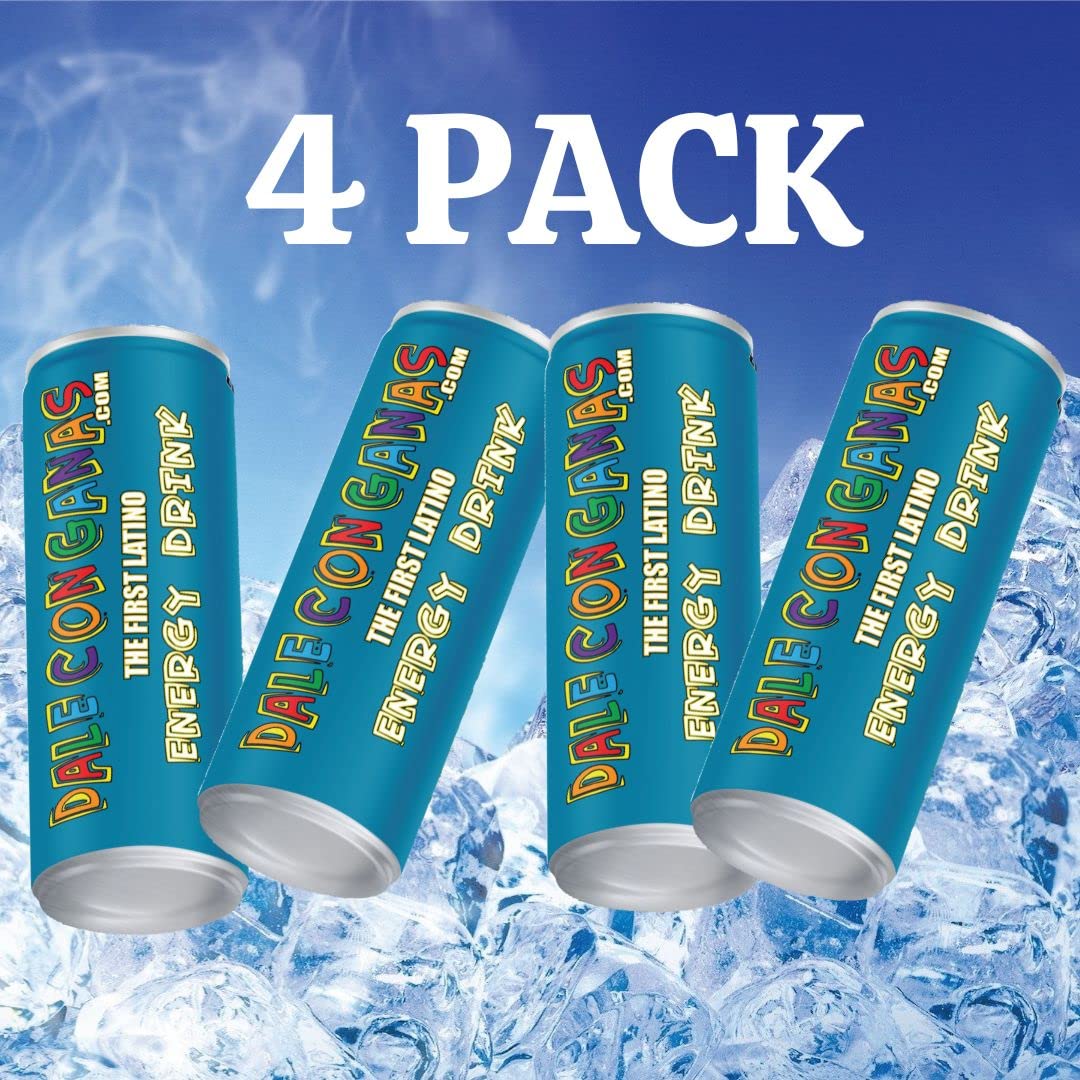 Dale Con Ganas Energy Drink (4 Pack)