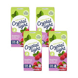 Crystal Light Green Tea Raspberry Drink Mix (20 Pitcher Packets, 4 Canisters of 5)