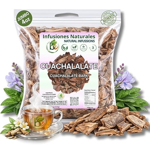 B-Experts Cuachalalate Tea 4 oz-113g. Mexican Cuachalala, Wildcrafted (Juliana Adstringens) | 100% All Natural - NON Gmo | Authentic Mexican Herbal