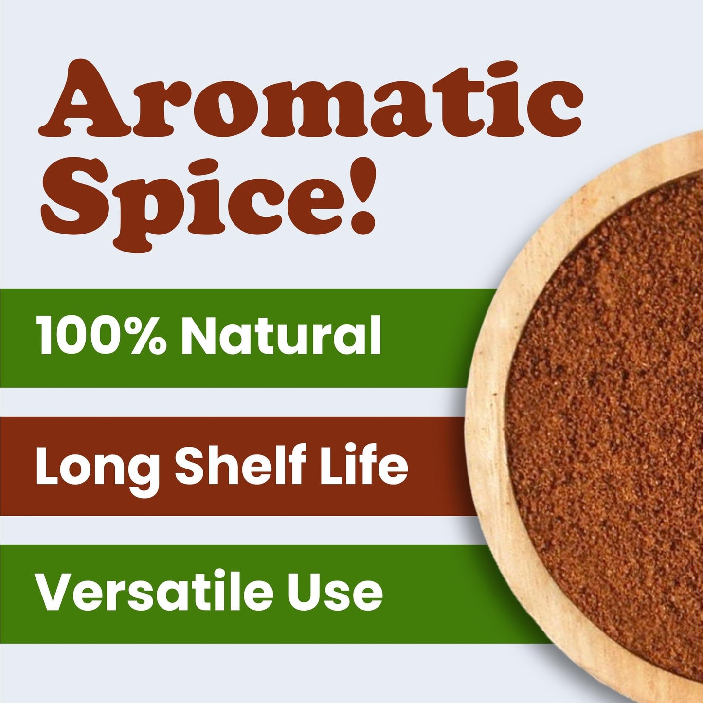 Food to Live Ground Nutmeg, 4 Pounds - Premium Quality, Freshly Ground, All-Natural Spice for Baking, Cooking and Beverages. Vegan, Kosher, Bulk