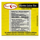 Peruchef Te Hierba Luisa 20 Sobres Filtrantes | 20 Tea Bags of Lemon Grass from Peru 3 Pack