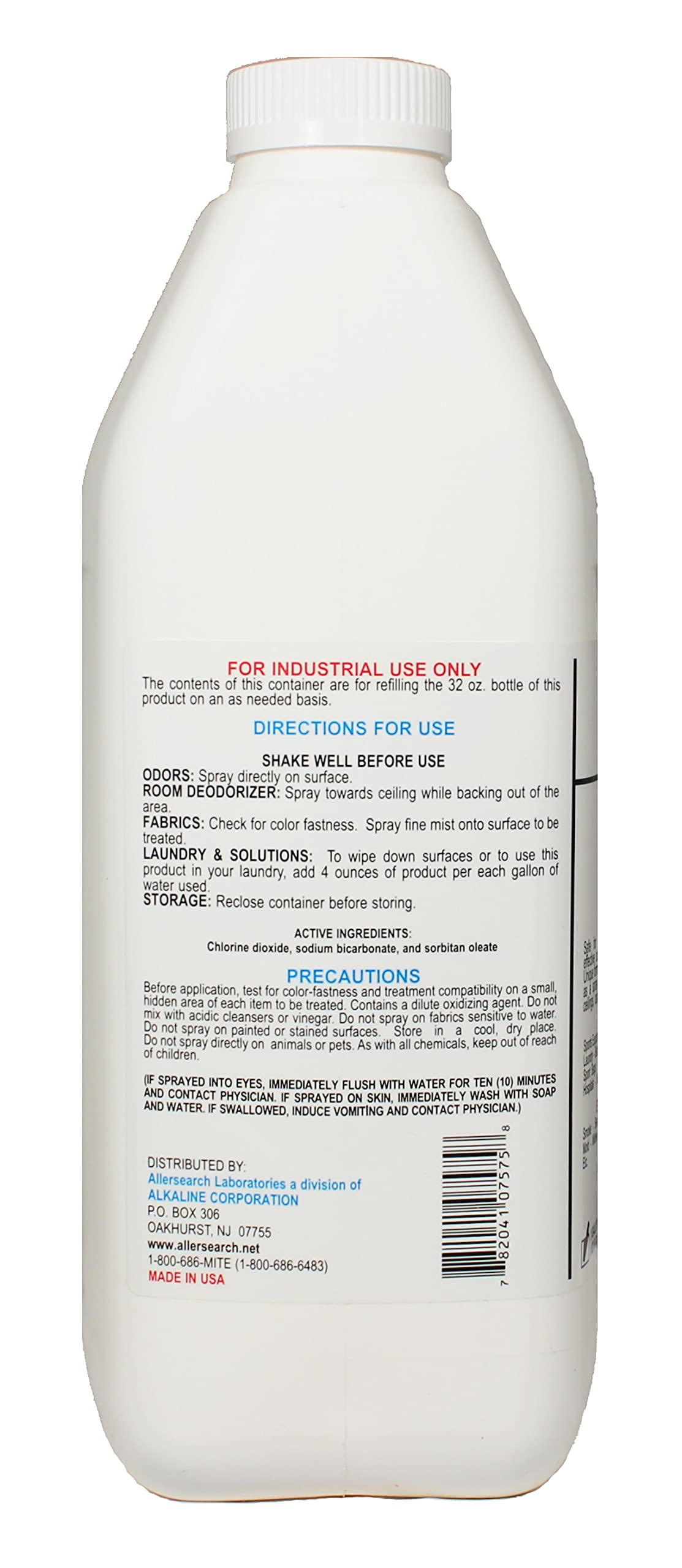 Allersearch ODRX Odor Eliminator 128-Ounce