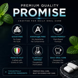 Theradentix Premium Remineralizing Gum - Nano Hydroxyapatite & Xylitol for Advanced Enamel Support - Sugar Free, Aspartame Free Mint, Made in Italy