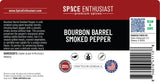 Spice Enthusiast Bourbon Barrel Smoked Pepper - 8 oz