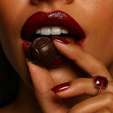 Andy Anand Chocolatier Sugar Free Belgian Dark Chocolate Cherry Cordials - Plant Based, Liquid Center Filled Chocolate Covered Cherries - Perfect as