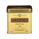 Twinings Earl Grey Loose Tea Tins, 7.05 Ounce Tins (Pack of 1), Smooth, Flavourful, Robust Black Tea Leaves, Caffeinated, Enjoy Hot or Iced