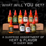 Melinda's Mini Hot Sauce Variety Pack - 30 Pack (2 Oz Each) - Gourmet Hot Sauce Gift Set with Travel Friendly Mini Bottles in 6+ Flavors