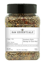 Raw Essentials Southern Style Shrimp & Crab Boil Seasoning - Savory & Aromatic Blend for Seafood Boils - Non-GMO, Gluten-Free, Vegan, Paleo - 10 oz