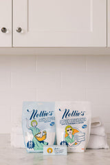 Nellie’s Complete Laundry Bundle - Concentrated Laundry Soda (50 Loads), Oxygen Brightener (50 scoops) & WOW Stick Stain Remover