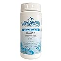 Wee Away Absorb It Quick Clean Absorbent Carpet Deodorizer Powder - Fast Absorbing & Pet Odor Eliminator for Home - Easy Sweep Cleanup for Urine & Pet