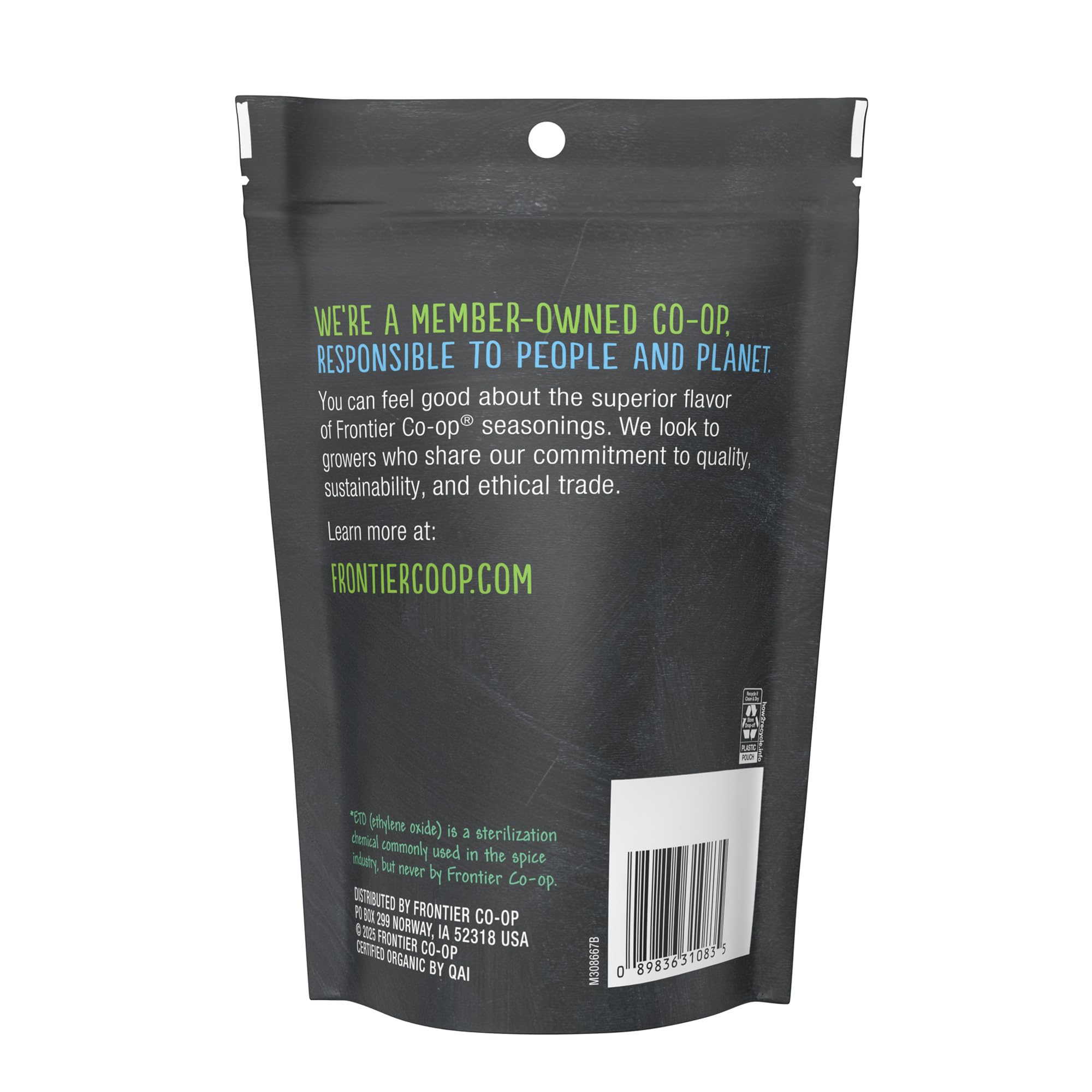 Frontier Co-op Organic White Onion Powder 6.14oz