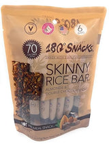 180 Snacks, Skinny Bar, Almonds & Chocolate Chips, 6 Bars