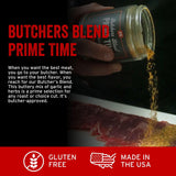 PS Seasoning Prime Time Buttery Beef Rub 2 pack - Prime Rib and Steak Seasoning Blend with Garlic Herbs and Butter Flavor | Butcher Style Beef Roast