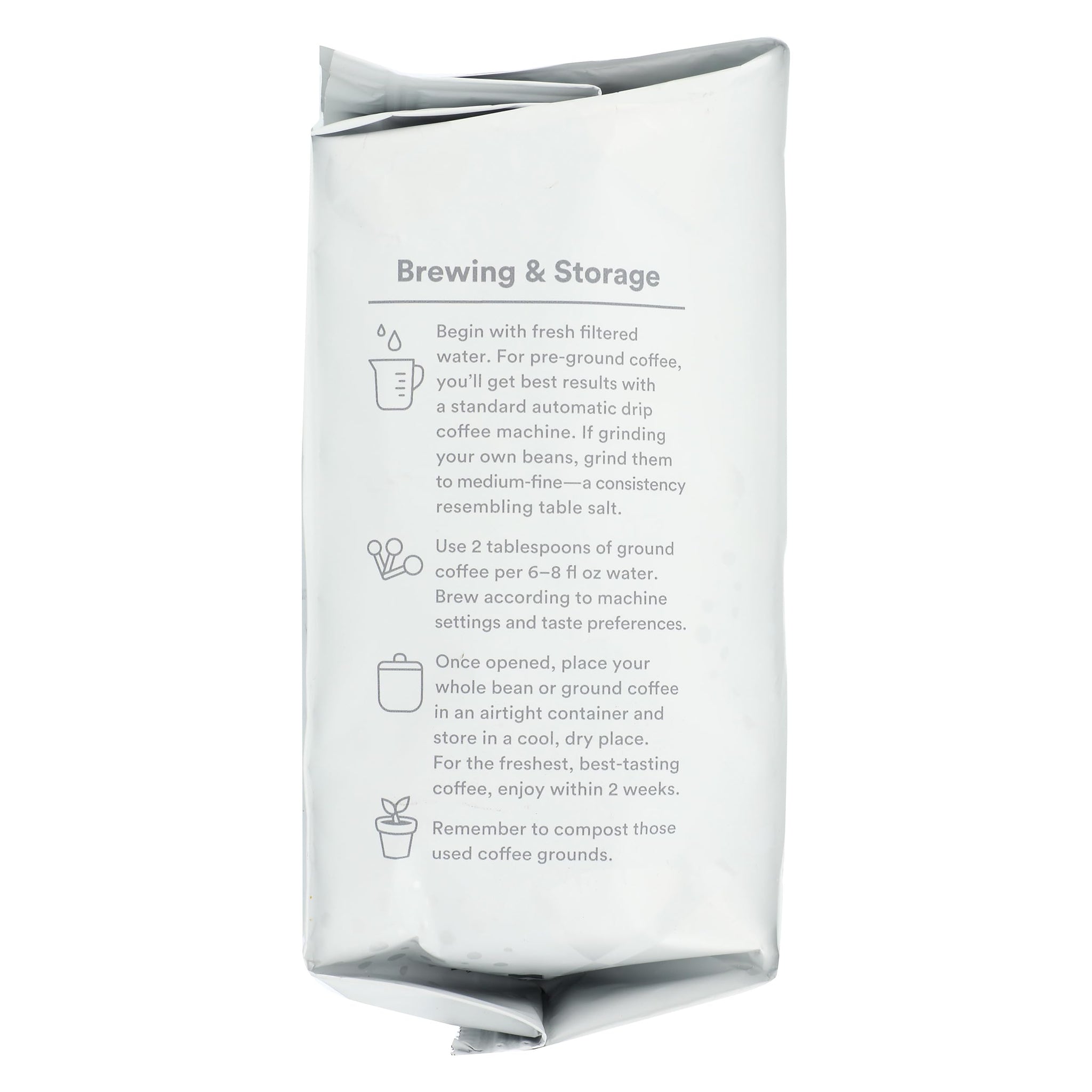 365 by Whole Foods Market, Buzz Free Decaf Ground Coffee, Medium Roast, 24 Ounce