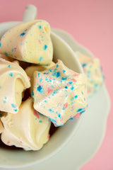 Krunchy Melts Original Meringue Cookies | Cotton Candy Flavor | Only 90 Calories Per Serving | Fat Free, Gluten Free, Dairy Free (4 Oz)