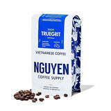 Nguyen Coffee Supply - Truegrit Robusta: Medium Roast Premium Whole Coffee Beans, Vietnamese Single Origin, Direct Trade, Low Acid with High Caffeine