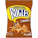 Bugles Corn Snacks, Caramel, 3.5 Oz (Pack of 7)