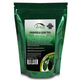 Zokiva Nutritionals Graviola Tea 100 Bags Soursop - Annona Muricata - Guanabana Herbal Tea - 100% Pure Soursop Leaf for - Caffeine-Free Graviola Tea