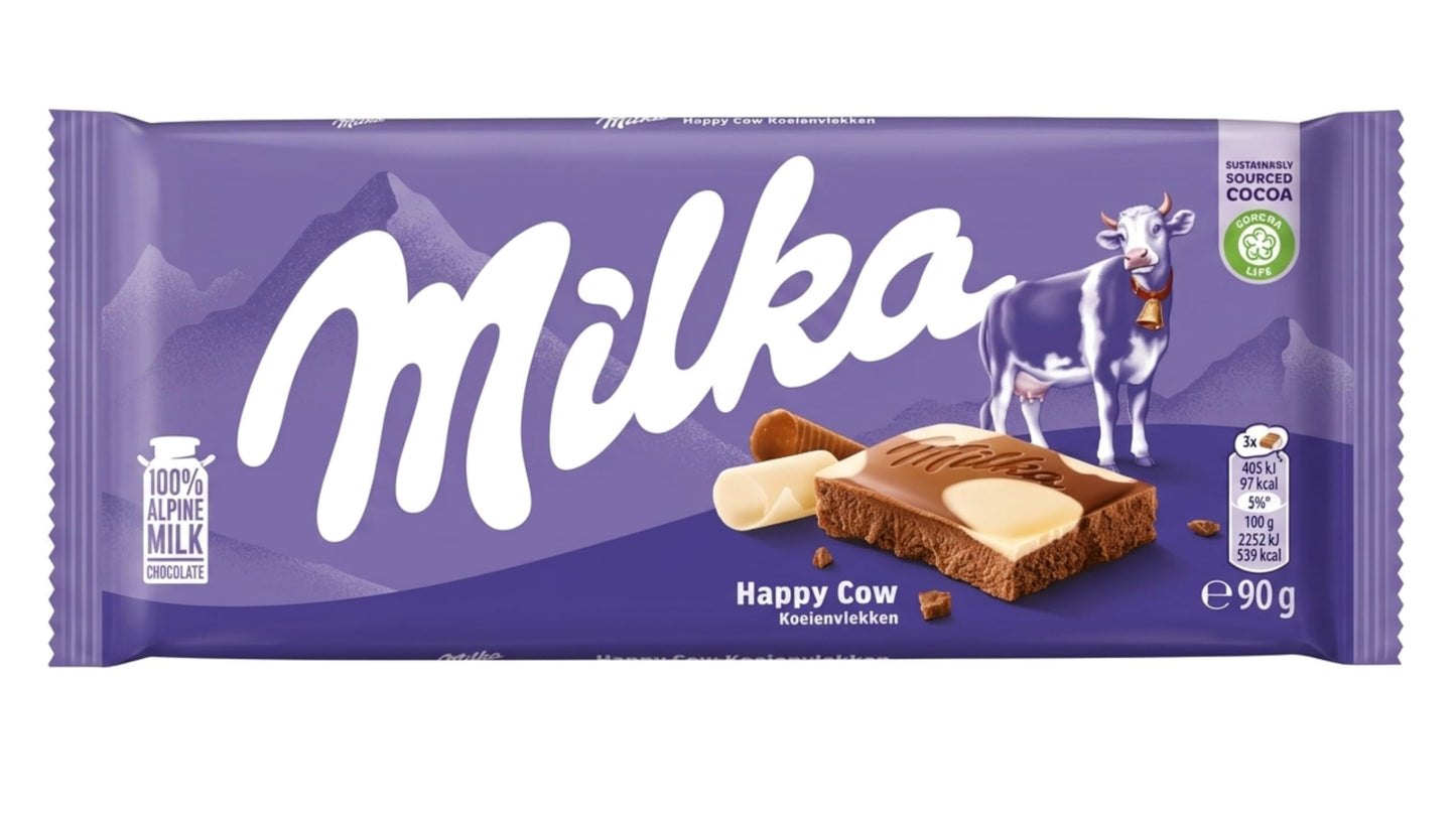 Milka Cow Spots Chocolate 90g