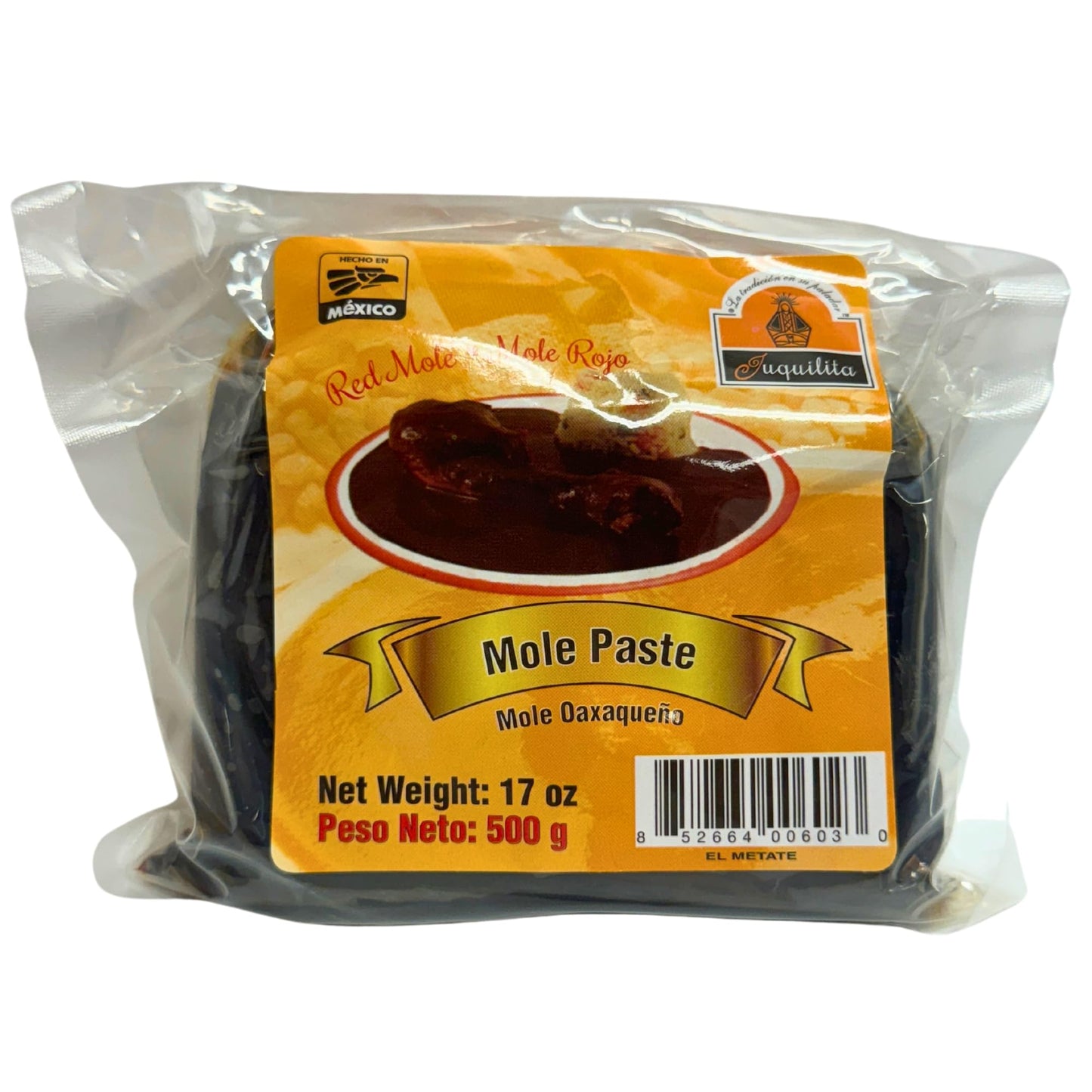 Juquilita Red Mole - Mole Rojo Oaxaqueno - 17 oz