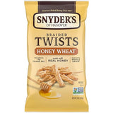 Snyder's of Hanover Pretzels, Braided Pretzel Twists Honey Wheat, 12 Oz