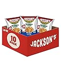 Jackson’s Super Veggie Straws™ (Sea Salt, 1 oz, Pack of 10) - Gluten Free, Vegan, Snacks for Kids & Adults - Made with Avocado Oil