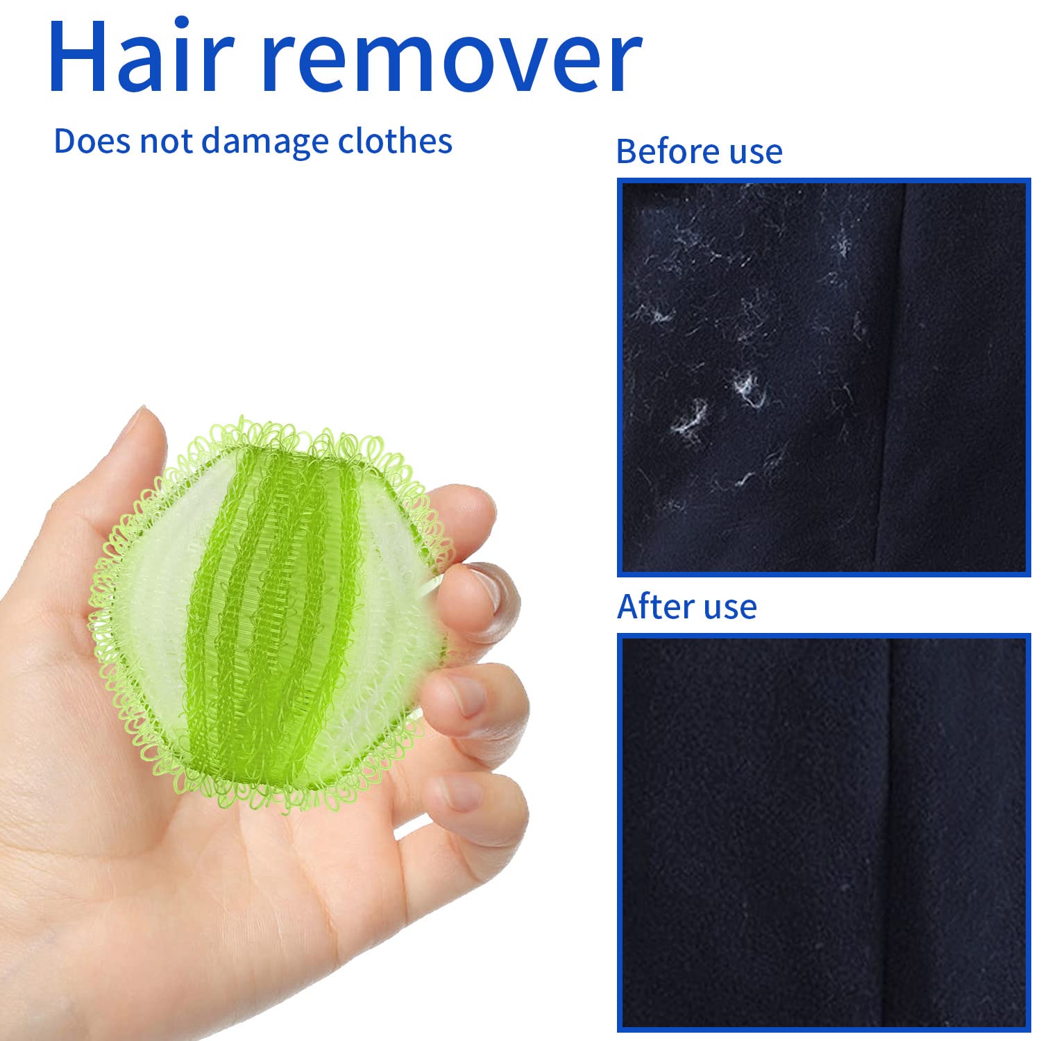 Dryer Balls Laundry Reusable, Softens Laundry Naturally Reduces Drying Time & Static Non-Toxic Washing Balls Reusable Dryer Balls for Laundry Bedding