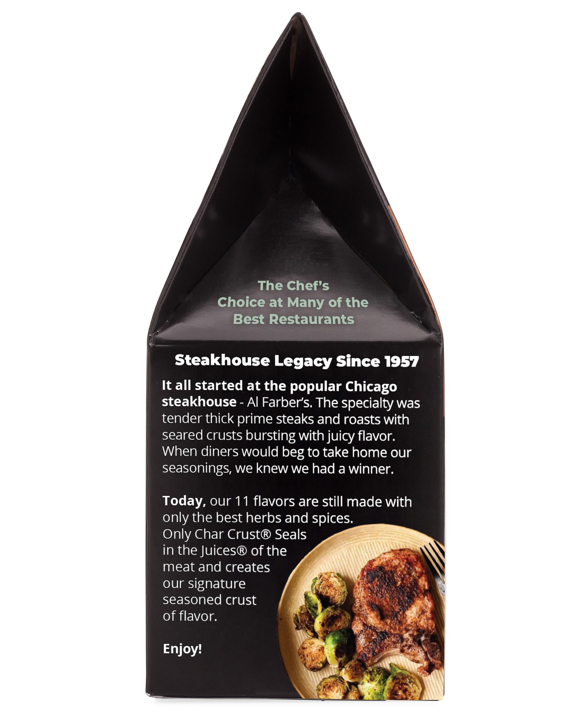 Char Crust Dry-Rub Seasonings Hickory & Molasses | All-in-one seasonings | Perfect for Burgers, Steak, Chicken, Salmon | Signature Crust that Seals in