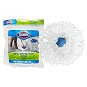 Clorox Spin Dry Mop Machine-Washable Refill Head, One Refill, White