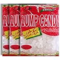 ???? BLOOMING White Lump Crystal Rock Candy, White, 400g (3 packs)