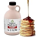 Maple Valley Organic Pure Maple Syrup, Dark & Robust Better Than Pancake Syrup, Use for Coffee or All-Natural Sugar Substitute in Cooking and Baking