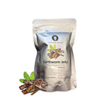 Thailand Unique Marinated Earthworm Jerky - 5 Gram Bag of Dehydrated Edible Insects for Humans, Nutritious Bugs Superfood Weird Unusual Snack Gift