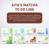AIYA Sweetened Roasted Matcha To Go, 8 CT
