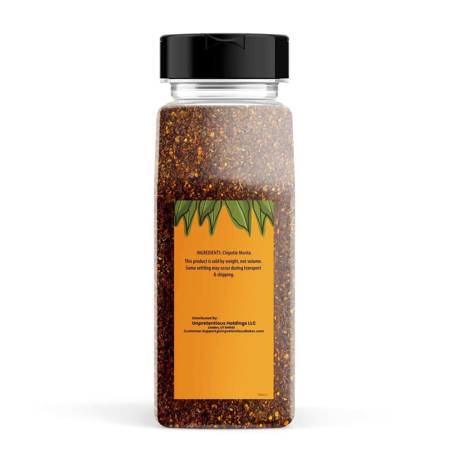 Unpretentious Chipotle Morita Chile Flakes, Fruity Smoked Flavor, Versatile (14 Ounce)