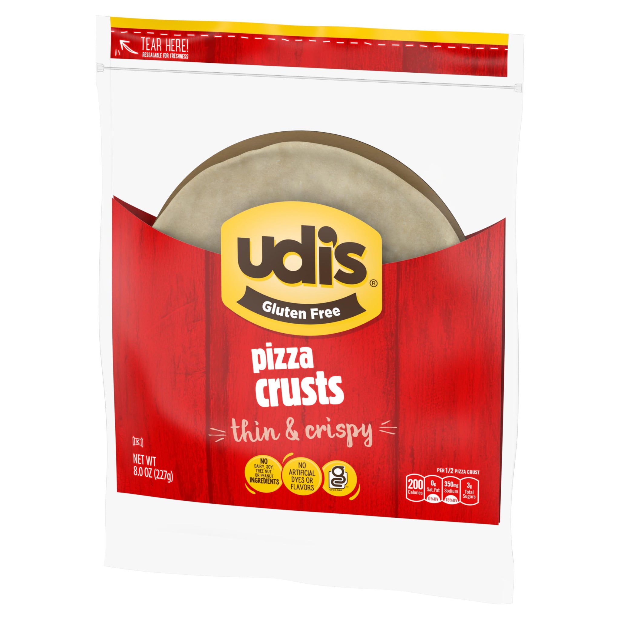 Udi's Gluten Free Pizza Crust, 9 Oz (Case of 8)