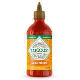 TABASCO Brand Salsa Picante, Vibrant & Mild Hot Sauce, Easy-to-Squeeze Bottle, Thicker Mexican Style with Authentic Peppers, Garlic & Spices, Great on