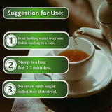 Hanan Boldus Herbal Tea 25 Teabags of Boldo Leaves and Herbs Dried Peumus Boldus Plant Leaf From Peru