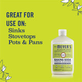MRS. MEYER'S CLEAN DAY Baking Soda Cream Cleaner, Cuts Grease, Scratch-Free Polish, Lemon Verbena, 16 Fl Oz, Pack of 1