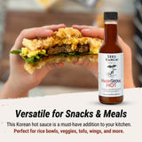 Seed Ranch NashSeoul Hot Sauce - Blend of Nashville & Korean Hot Sauce, Sweet & Spicy, Medium Spice Level, Perfect for Rice Bowls, Veggies, Wings